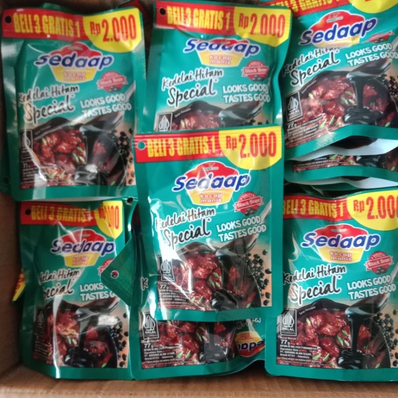 

Kecap Sedap 2000 77g 1karton isi 48pcs