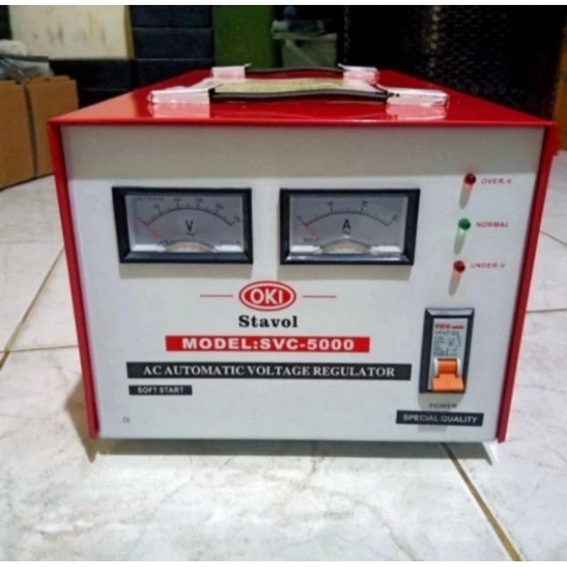 Stabilizer Stavol 5000 Watt SVC-5000N Oki