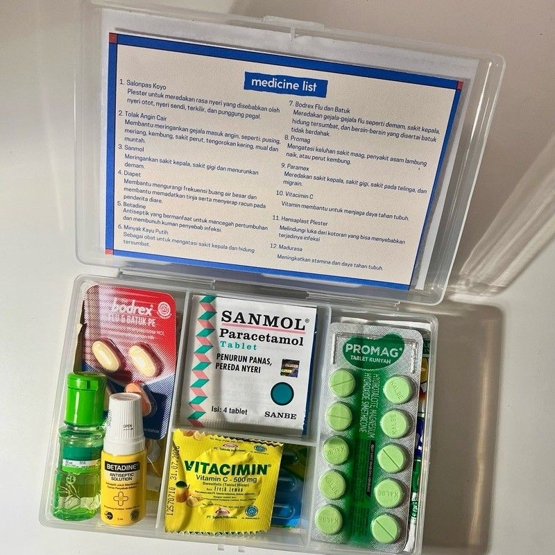 APOTEK MINI GIFT | MINI APOTEK | HAMPERS OBAT KADO ULANG TAHUN | JOMPO KIT