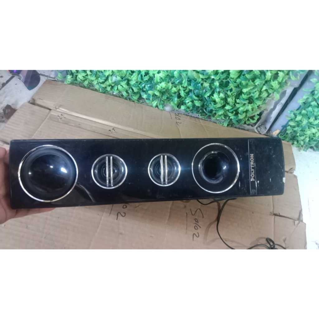 speaker tower tv polytron 24 32 inch series 4 ohm 15 wrms 45 hz - 20 khz