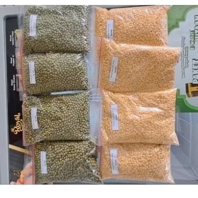 

Kacang Hijau 250 gr dan Kacang Hijau Kupas 250 gr