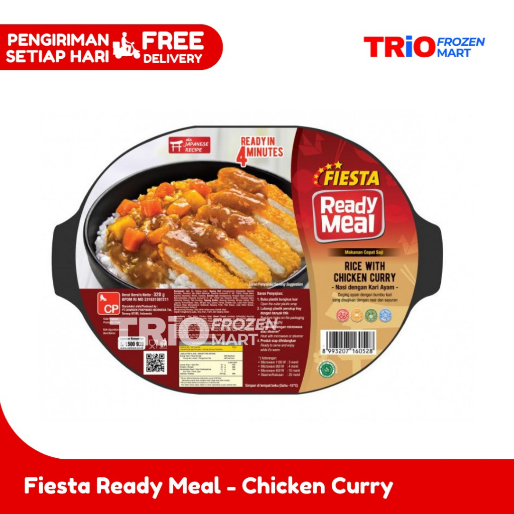 

Fiesta Ready Meal Rice With Chicken Curry / Kari Ayam