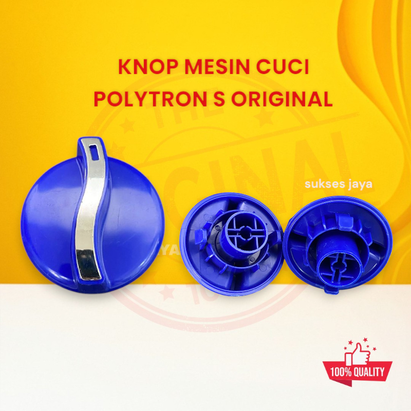 TOMBOL MESIN CUCI POLYTRON KNOP MESIN CUCI POLYTRON PEMUTAR TIMER MESIN CUCI POLYTRON