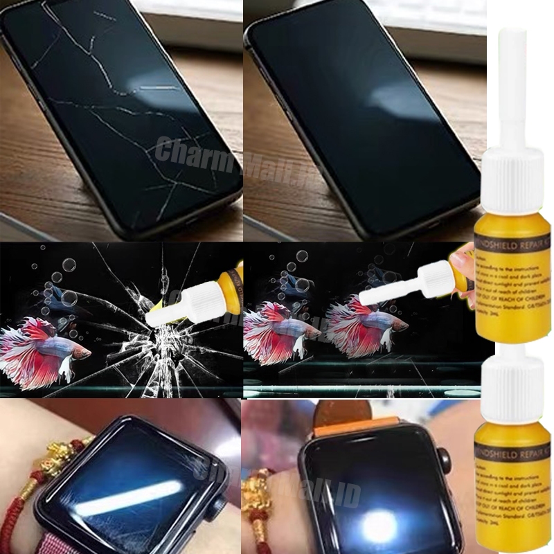 Promo Lem Kaca Retak Lem Kaca Mobil Retak Tanpa Bekas Penghilang Retak Kaca Hp Glass Repair Lem Kaca