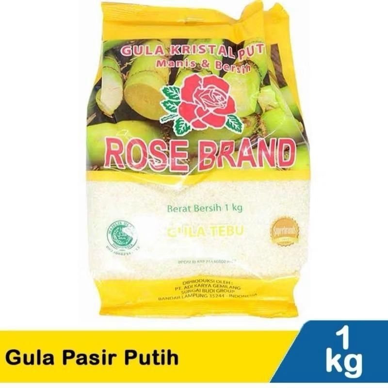 

Gula Rose Brand 1KG dan Gula Curah 500 gram
