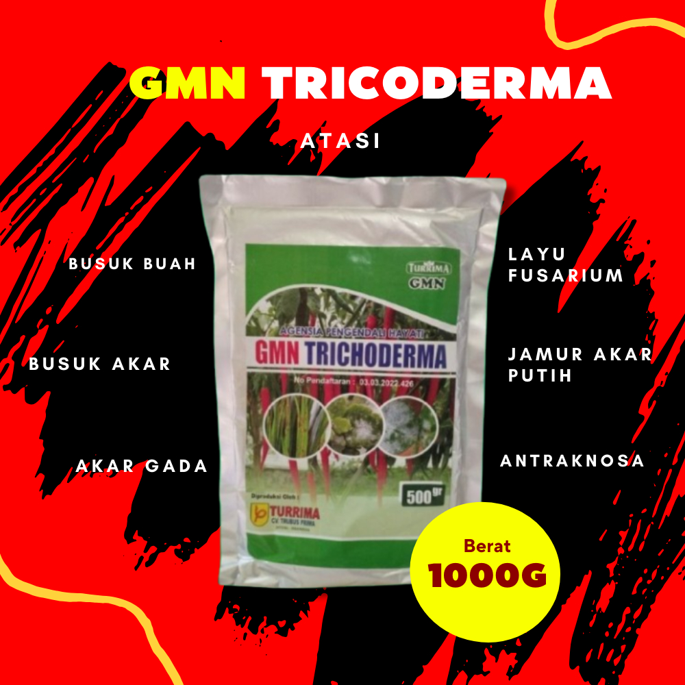 ANTI LAYU  Tricoderma Hayati Isi 1000Gram, Tricoderma Infarm Isi 1000Gram, Tricoderma Murni Isi 1000