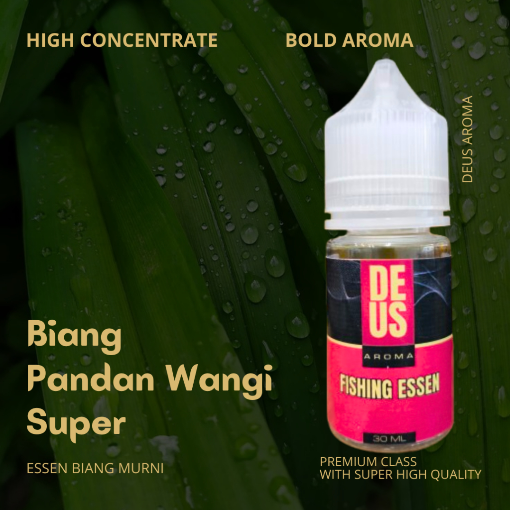 Essen Biang Deus PANDAN WANGI SUPER Untuk Memancing Bawal Patin Lele Mas Nila