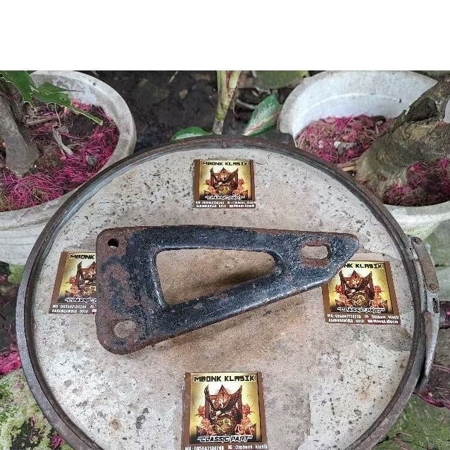 bracket knalpot rx king rxs yt115 ORIGINAL dudukan knalpot rx king rxs yt115 gantungan knalpot yamah