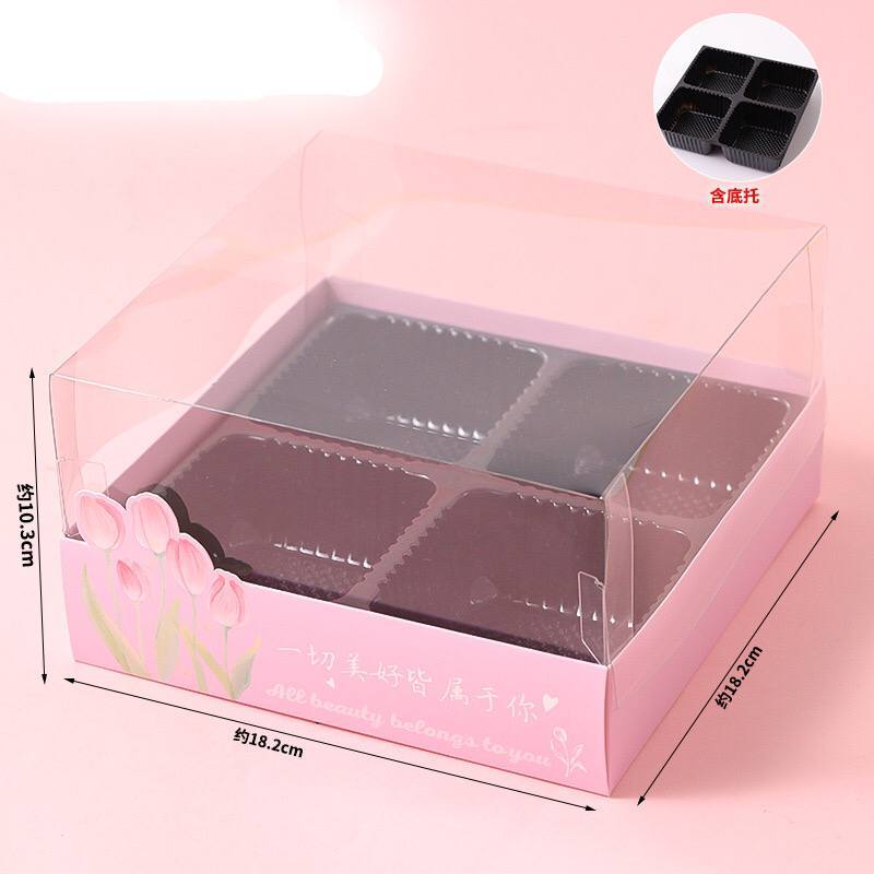 

1pcs Kotak Hampers/Kotak Cake Edisi Mother's Day /Kotak Kue Transparant / Box Cake