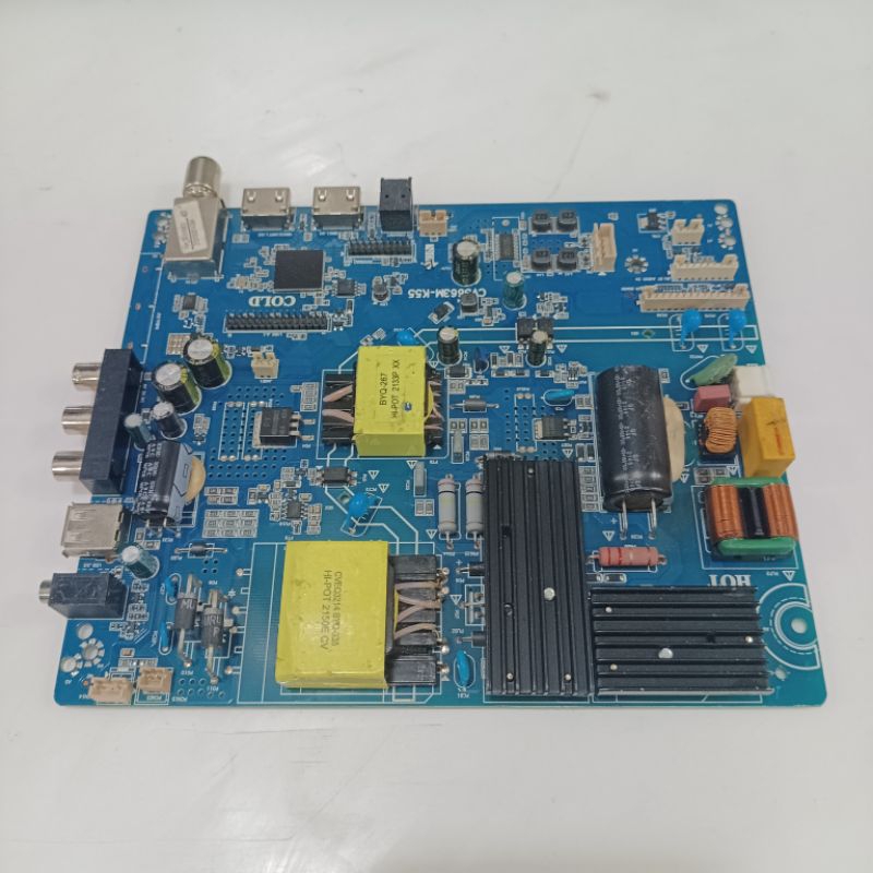 MAINBOARD TV LED POLYTRON PLD 43TV1556 MB - MOBO - MODUL MOTHERBOARD MESIN TV PLD43TV1556