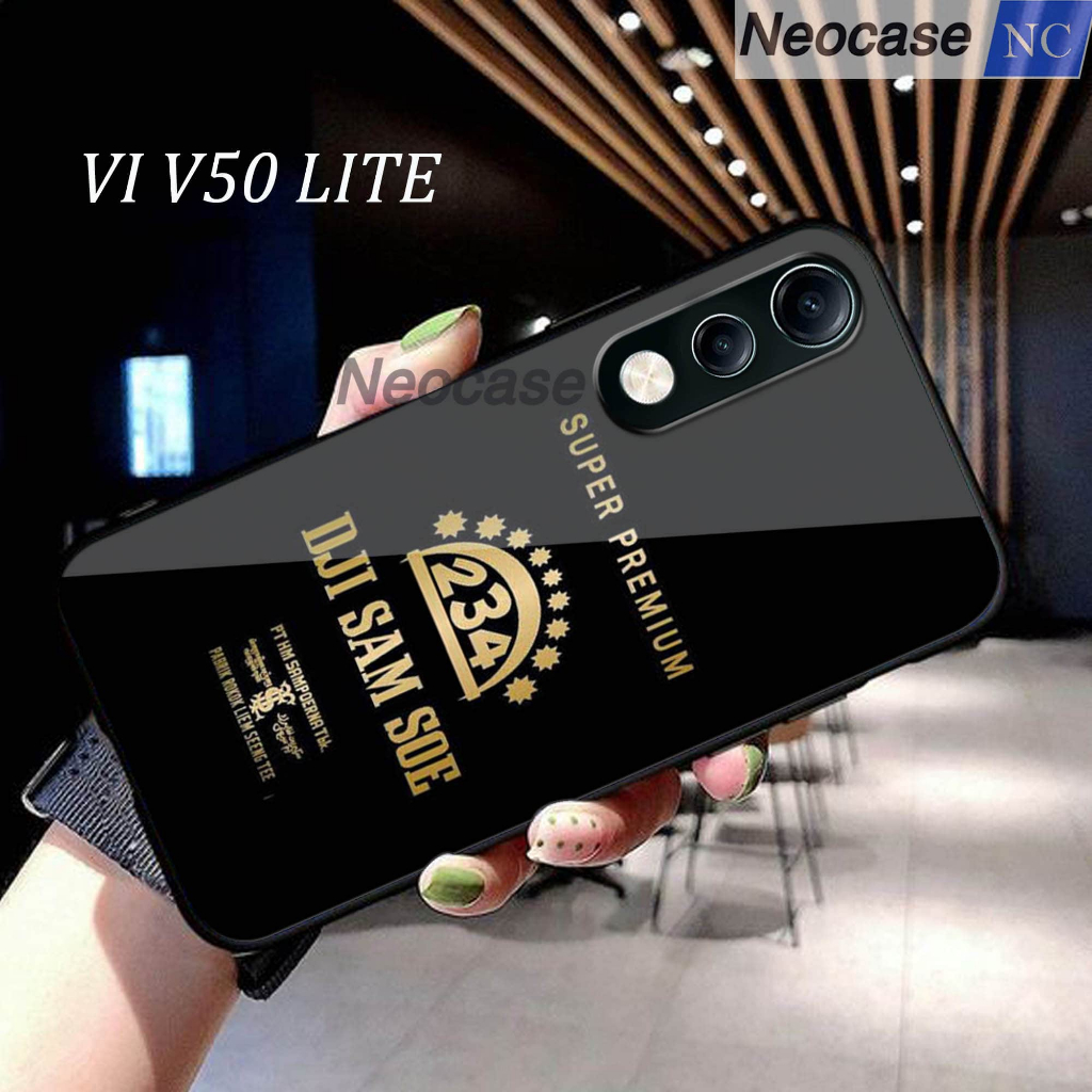 SoftCase Glass Kaca VIVO V50 LITE - Casing HP VIVO V50 LITE  -  Case HP VIVO V50 LITE - N14