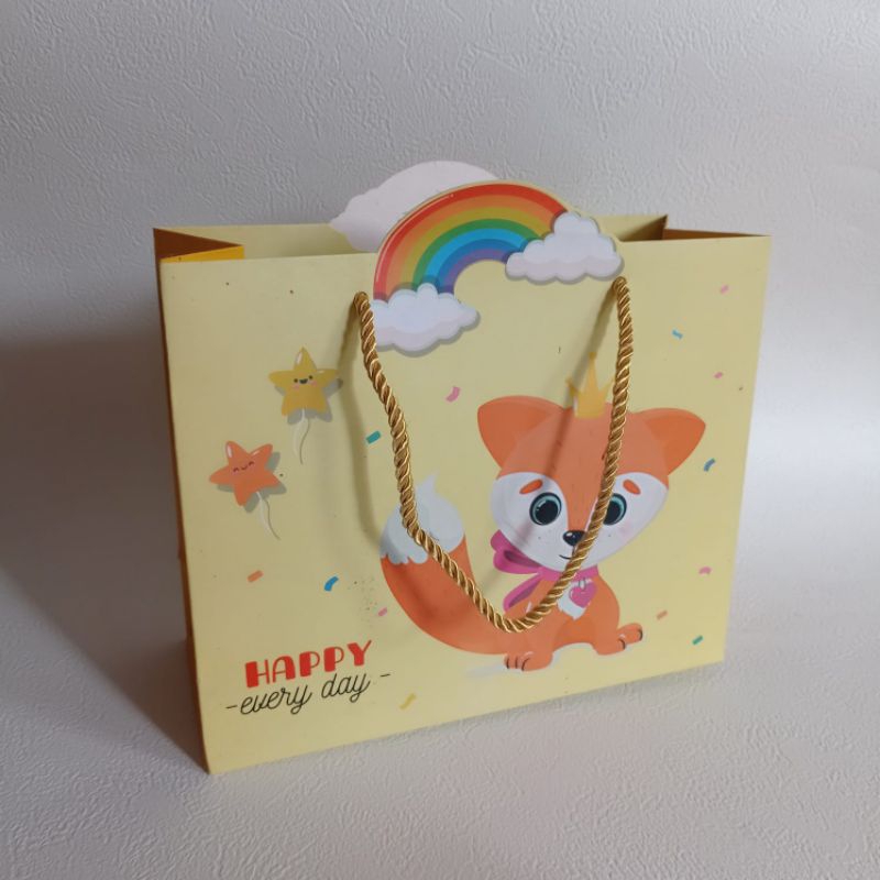 

paperbag karakter kartun | paperbag lucu | karakter A
