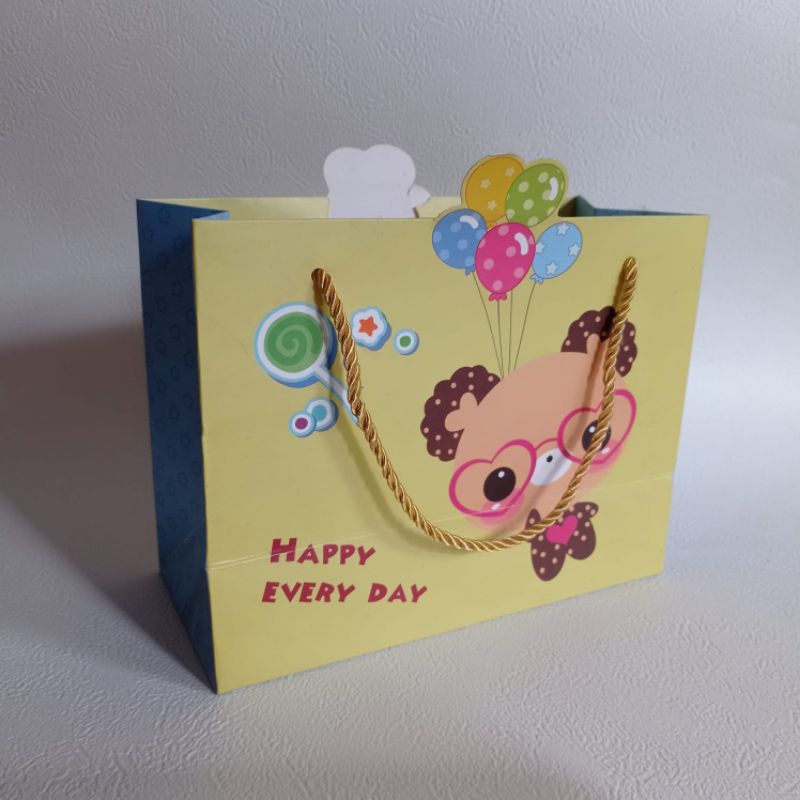 

paperbag karakter kartun | paperbag lucu | karakter c