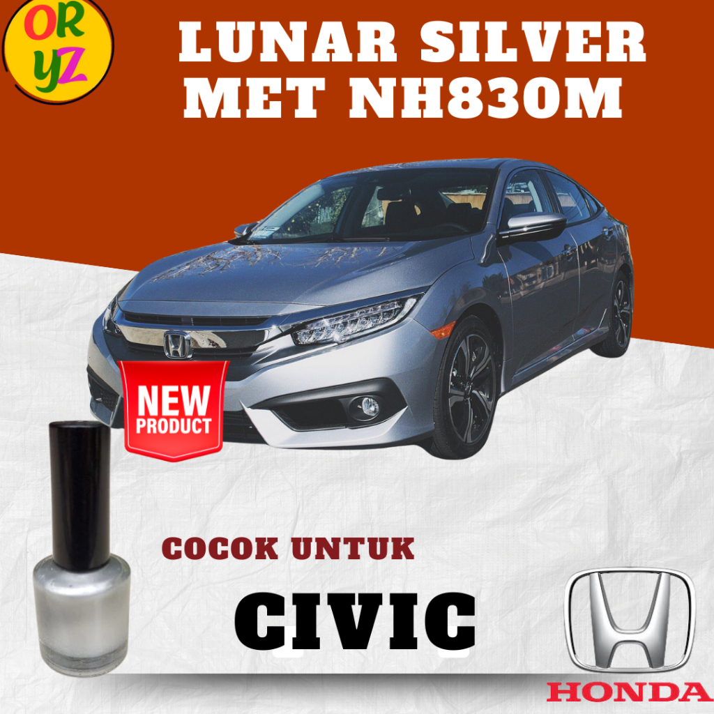 Cat Oles Lunar Silver Met NH830M Honda civic