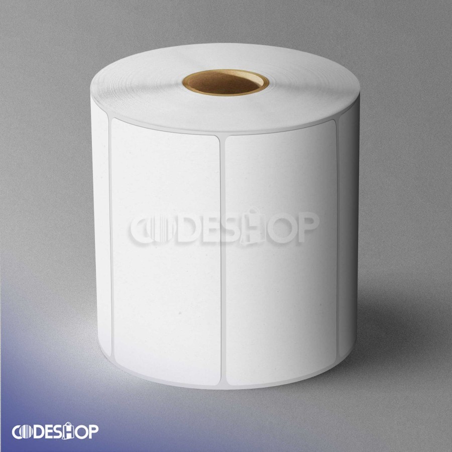 

Stiker Label Yupo Thermal 100 x 50 mm 1 Line Codeshop Sticker Printer Barcode Tahan Air
