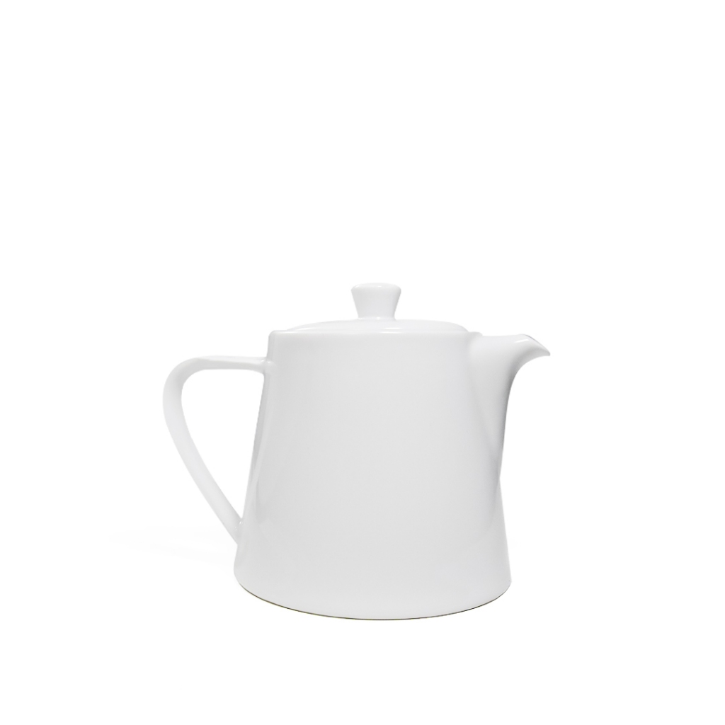 Teko Keramik 850ML (1PSG) Putih Polos By Indo Keramik / Teapot Keramik / Jug Keramik / TPTR18-ASD