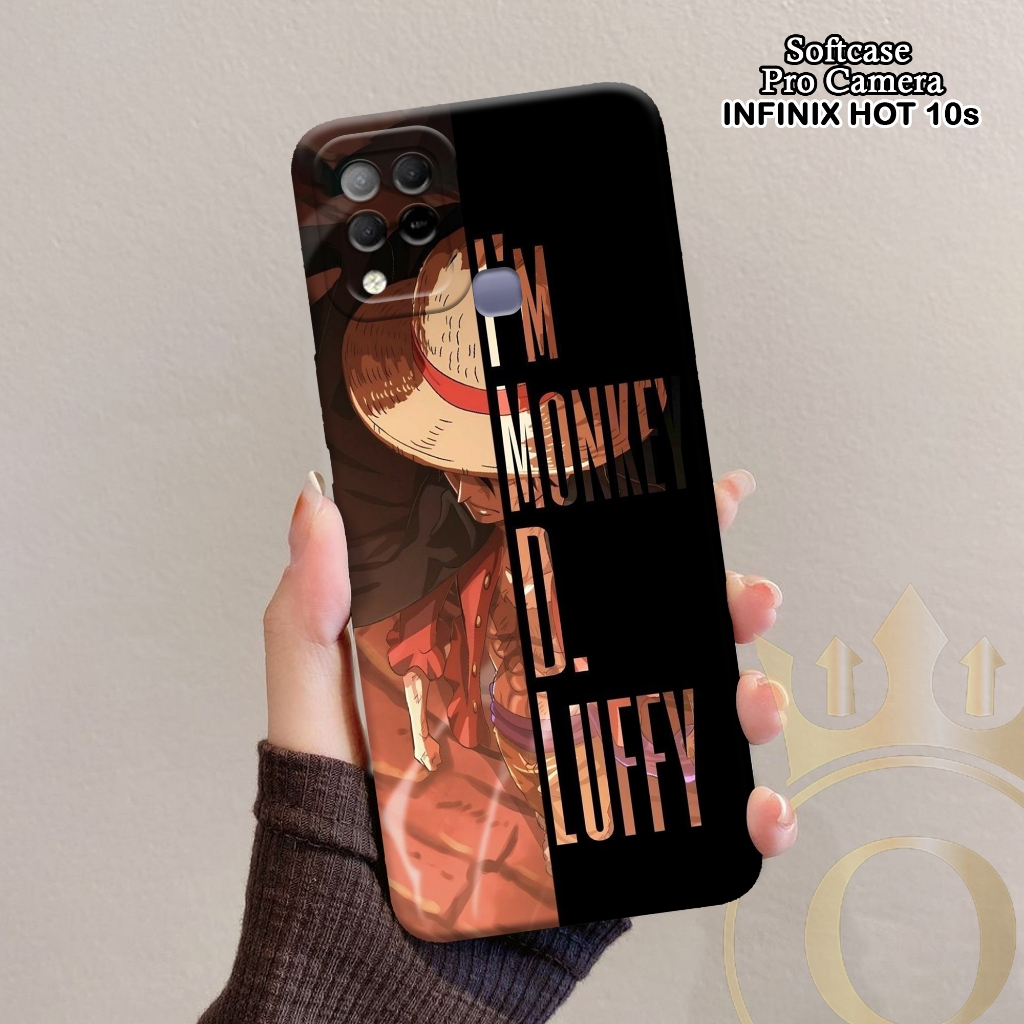 Softcase Infinix Hot 10s - ORORA - Casing Infinix Hot 10s - Motif case Anime - Infinix - Softcase In