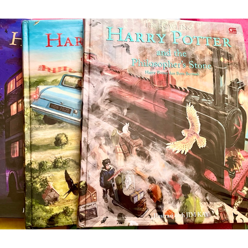 HJK Harry Potter Ilustration book by Jim Kay