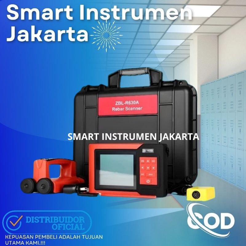 ZBl R630A Concrete Rebar Locator Scanner Ferromagnetic Detector ZBL