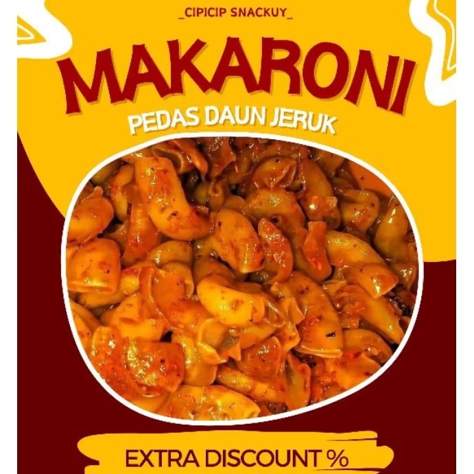 

Makaroni Original//Pedas Daun Jeruk 500 gram