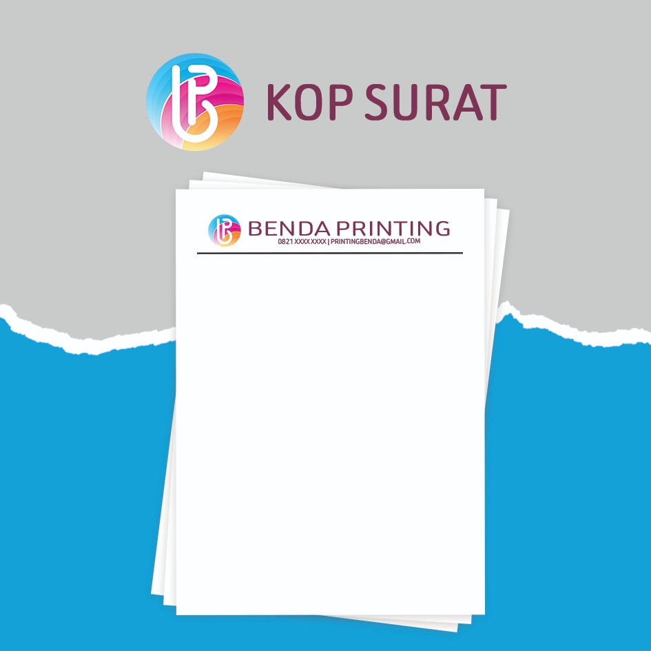 

Cetak Kop Surat Custom Full Color