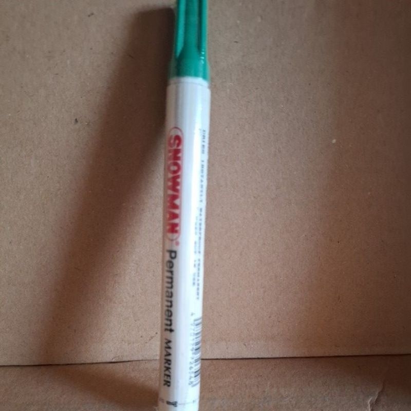 

spidol permanent snowman G-12 hijau
