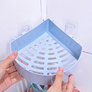 Rak Sudut Kamar Mandi - Rak Plastik - Rak Sudut Serbaguna - Rak Kamar Mandi