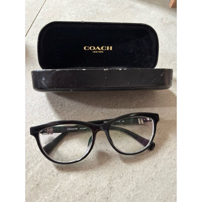FRAME KACAMATA Merek Coach 100% ASLI with box + Kacamata Optik (Preloved)