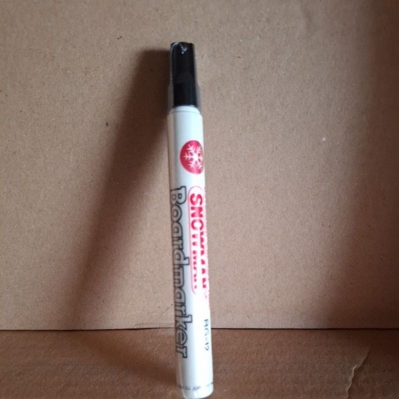 

spidol whiteboard snowman BG-12 hitam