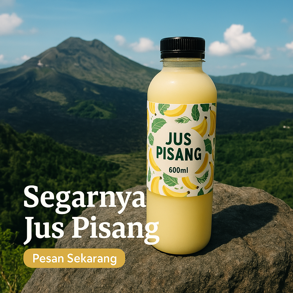 

[600ML] Jus Pisang – Lembut, Manis Alami, dan Mengenyangkan