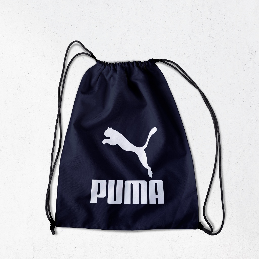 Tas Serut Anak & Remaja / Tas Sekolah / Drill Premium/ Puma