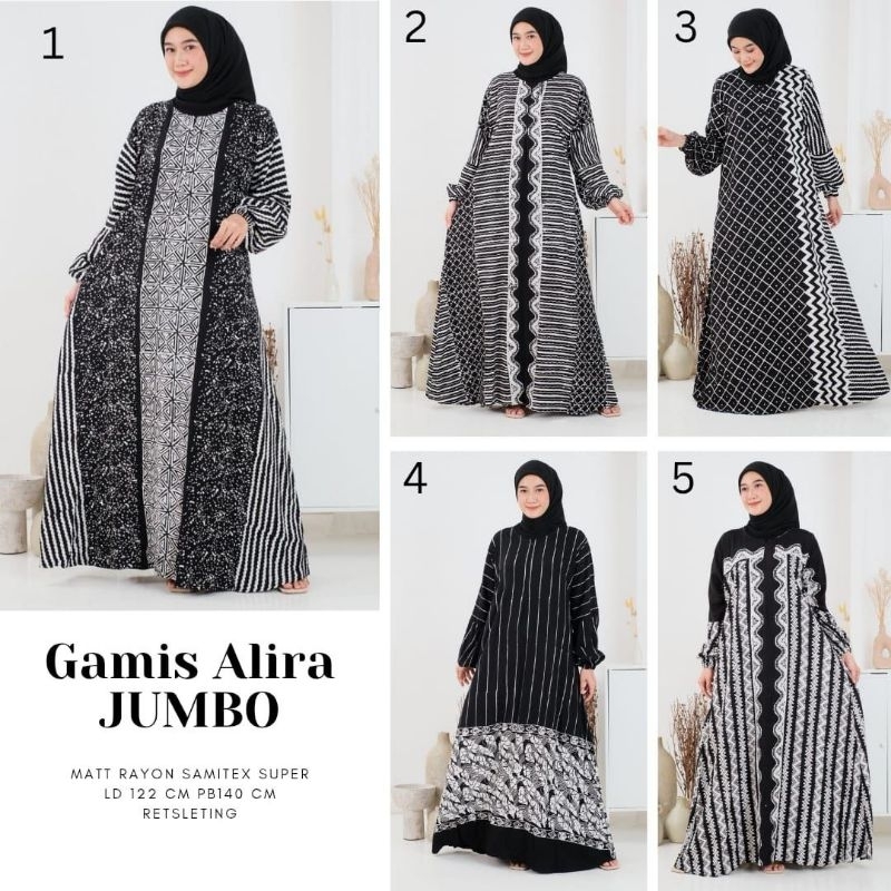 gamis klok alira