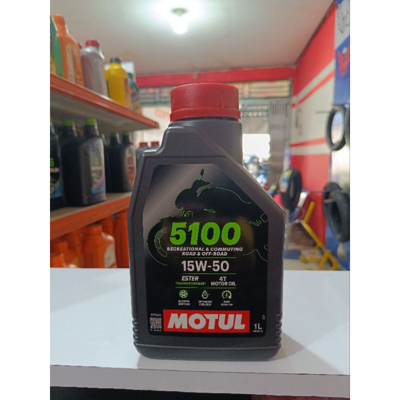 OLI MOTUL 5100 15W-50 1L (ORIGINAL 100%)