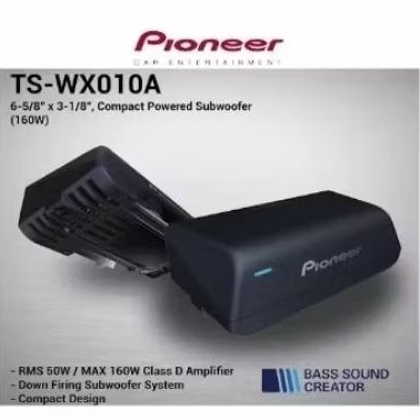 Subwoofer Kolong aktif Pioneer TS-WX010A - Subwoofer Kolong Slim Pioneer TS-WX010A - Pioneer TS-WX01