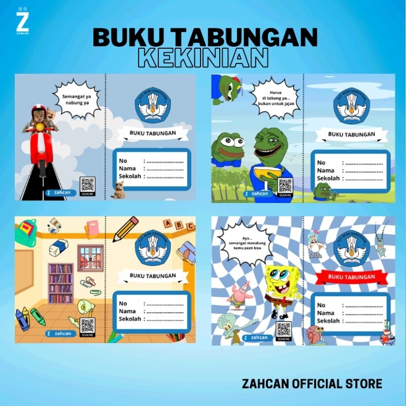 

Buku Tabungan Sekolah Kekinian