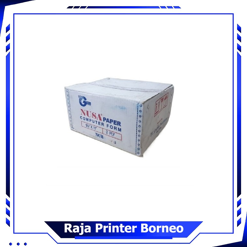 

Kertas Continuous Form Nusa Kecil 2 Ply Prs Ncr 9 1/2 X 11 Di bagi 2