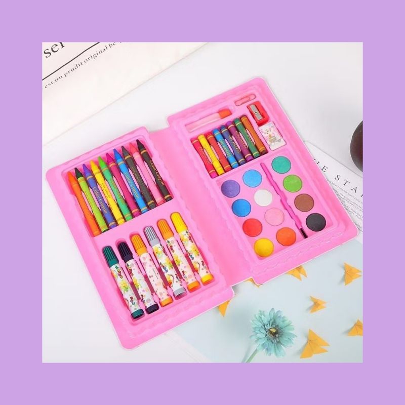 

0ART SET 42 PCS / CRAYON SET 42 PCS / ALAT LUKIS ANAK SET