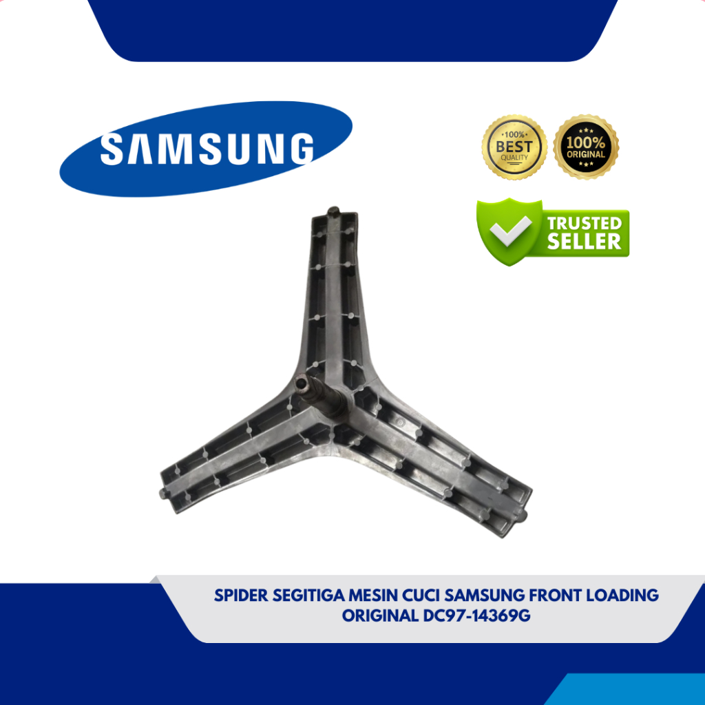SPIDER SEGITIGA MESIN CUCI SAMSUNG FRONT LOADING WW10K6410QW WW95H7410EW ORIGINAL DC97-14369G
