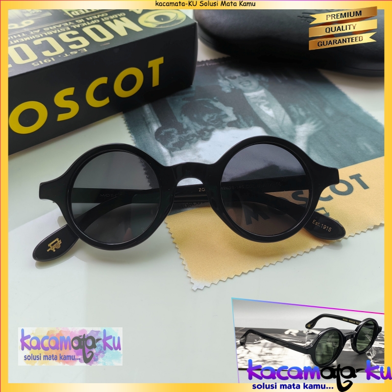 Kacamata Sunglasses Moscot Zolman Sun Bulat Polarized Round Vintage