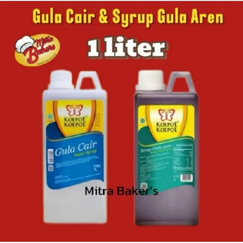 

KOEPOE KOEPOE SYRUP 1 LITER (GULA CAIR DAN GULA AREN)