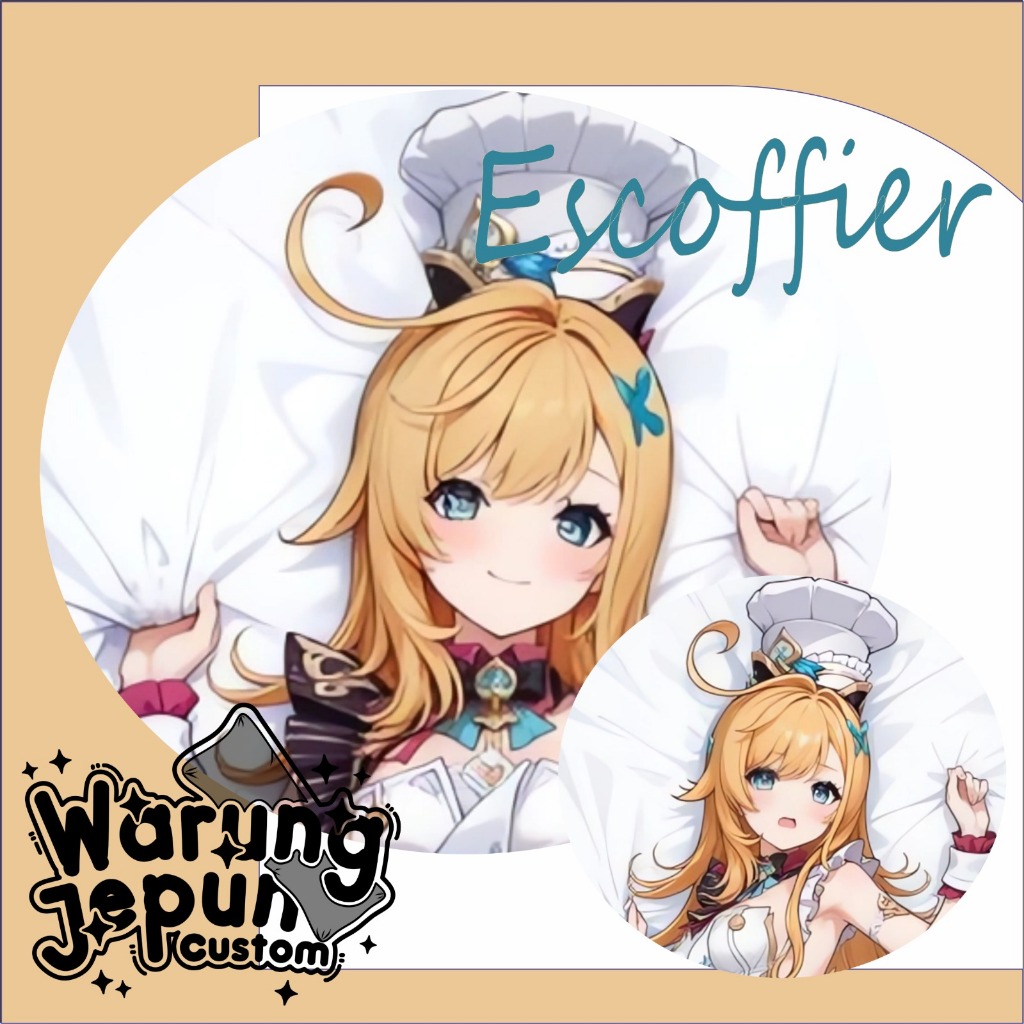 Dakimakura Escoffier Genshin Impact