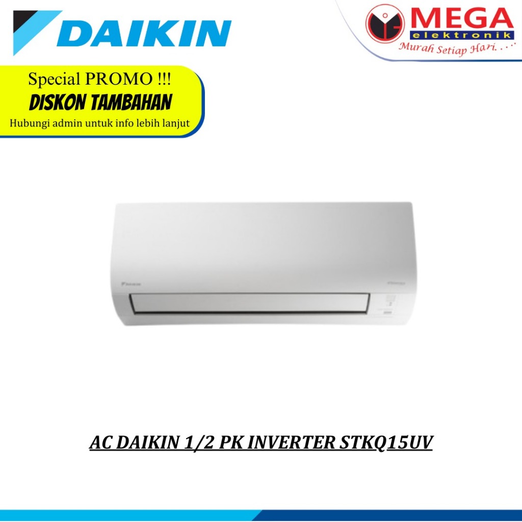 AC DAIKIN 1/2 PK INVERTER STKQ15UV