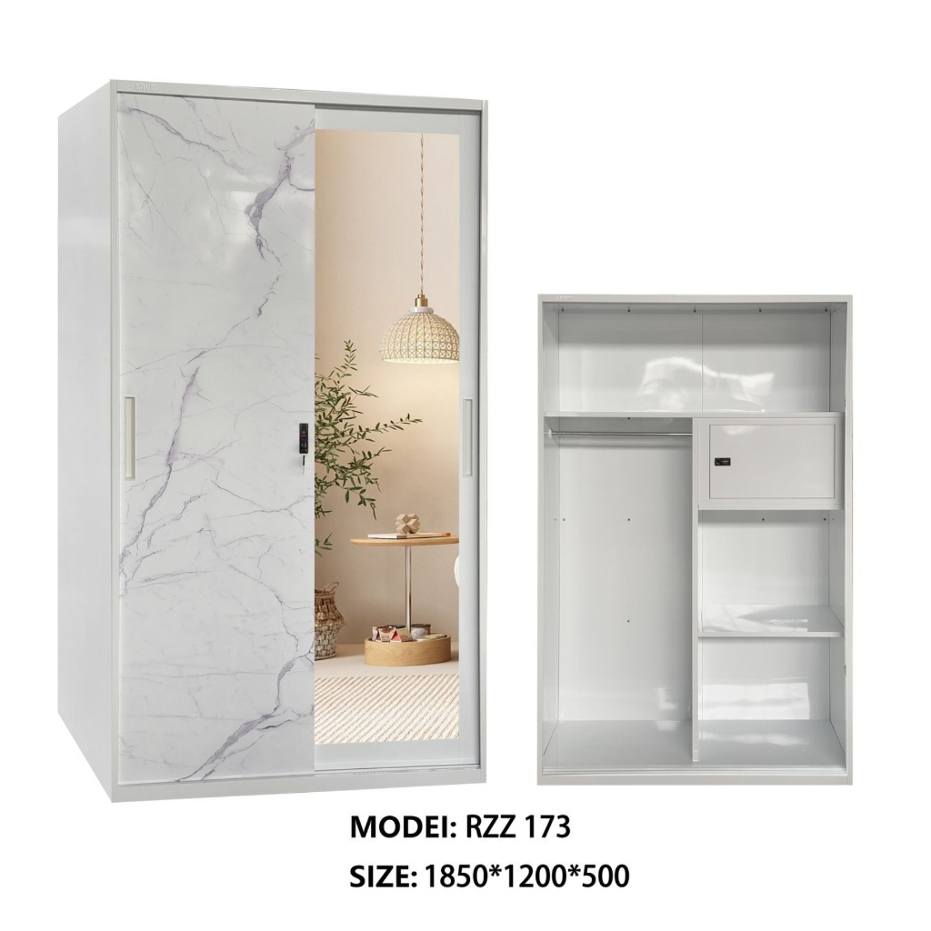 Lemari Pakain Plat Besi ,  Lemari Pakaian Sliding, Lemari Pakaian 3 pintu, Lemari Pakaian Kaca, Lema