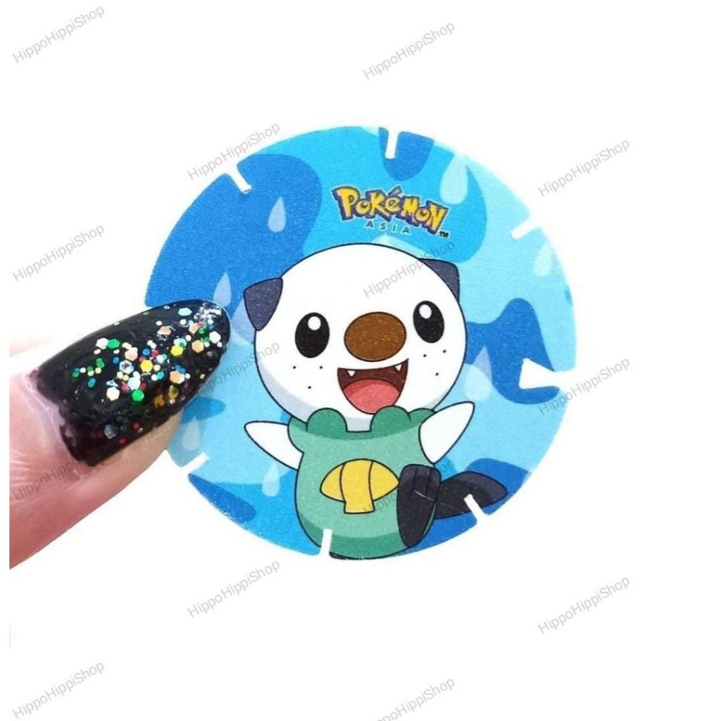 Tazos Tajos Pokemon Coin Koin Chiki Balls Oshawott