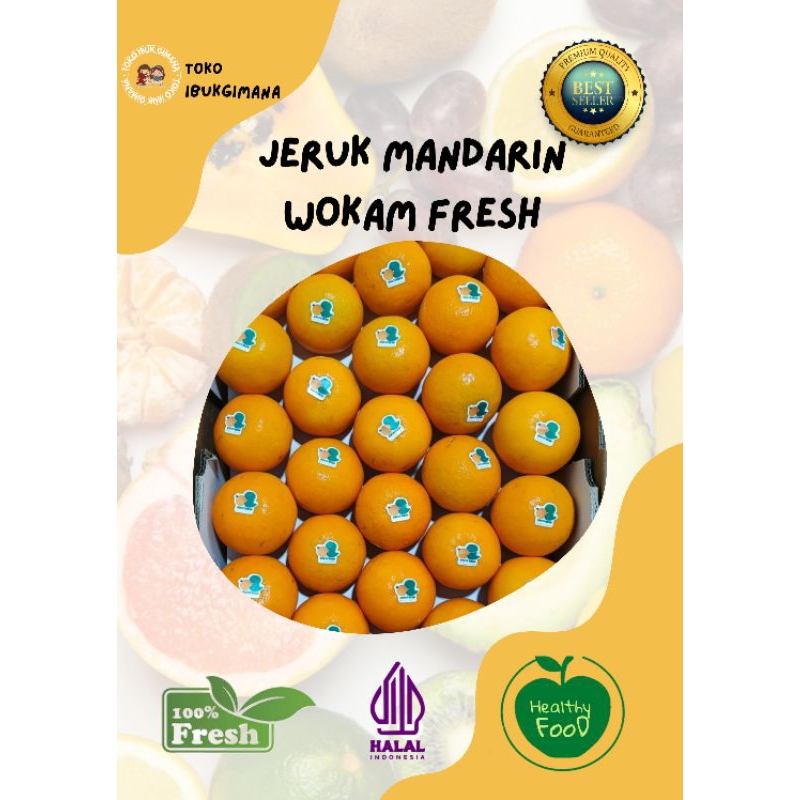 

JERUK MANDARIN WOKAM WOGAN FRESH