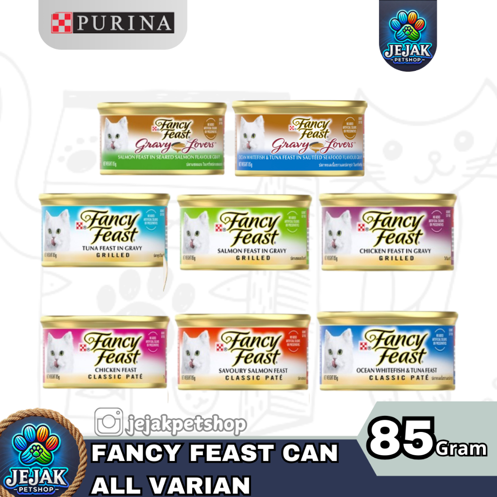 FANCY FEAST WET FOOD 85GR ALL VARIAN