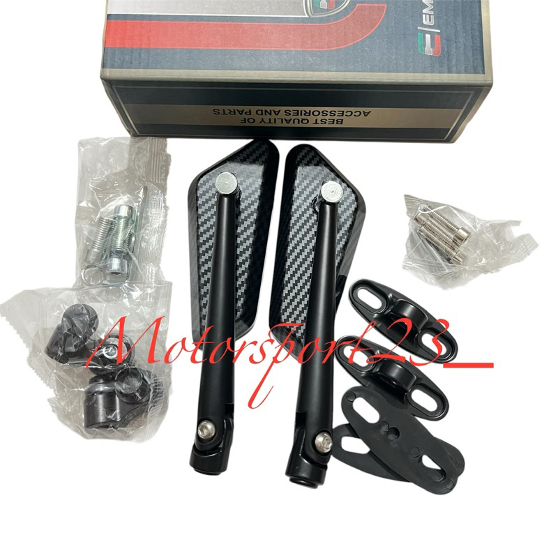 Spion circuit carbon Emotion plus breket fairing full cnc spion circuit carbon celup cleaner spion c
