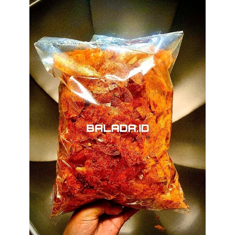 

ADR Keripik Kaca PEDAS Daun Jeruk Hot jeletot kemasan 1 Kg