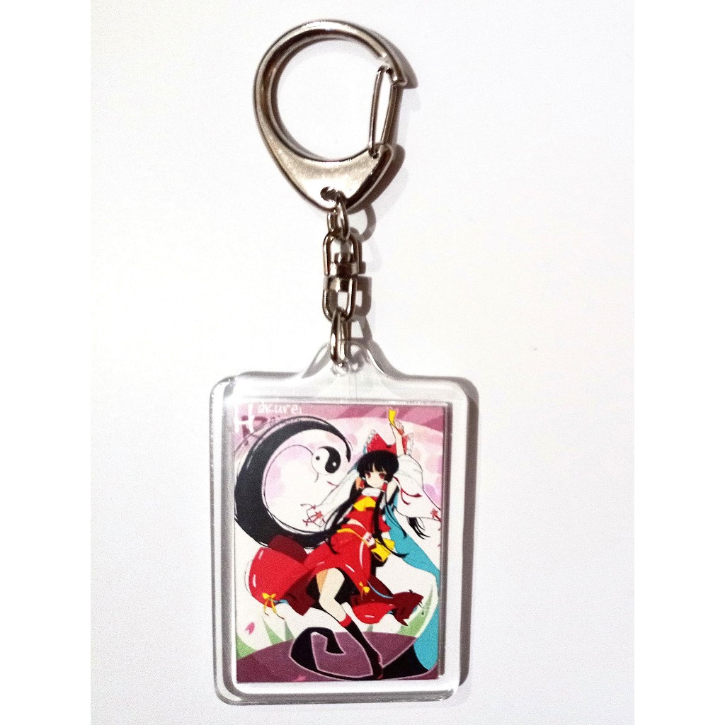 Touhou Project Acrylic Key Holder - Hakurei Reimu