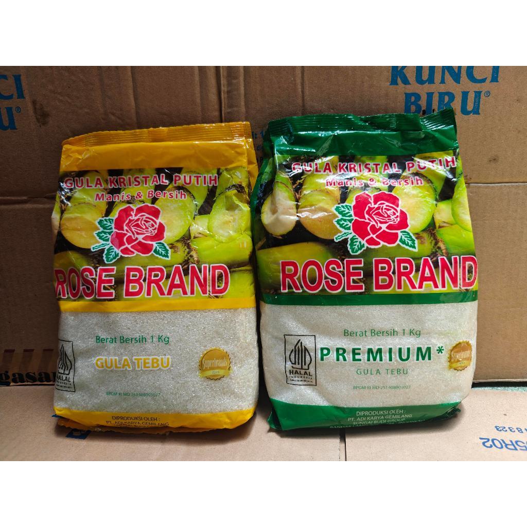 

RYS gula kemasan rose brand 1 kg an
